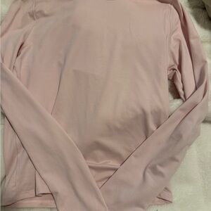 Hollister Soft Blush Long Sleeve Tee